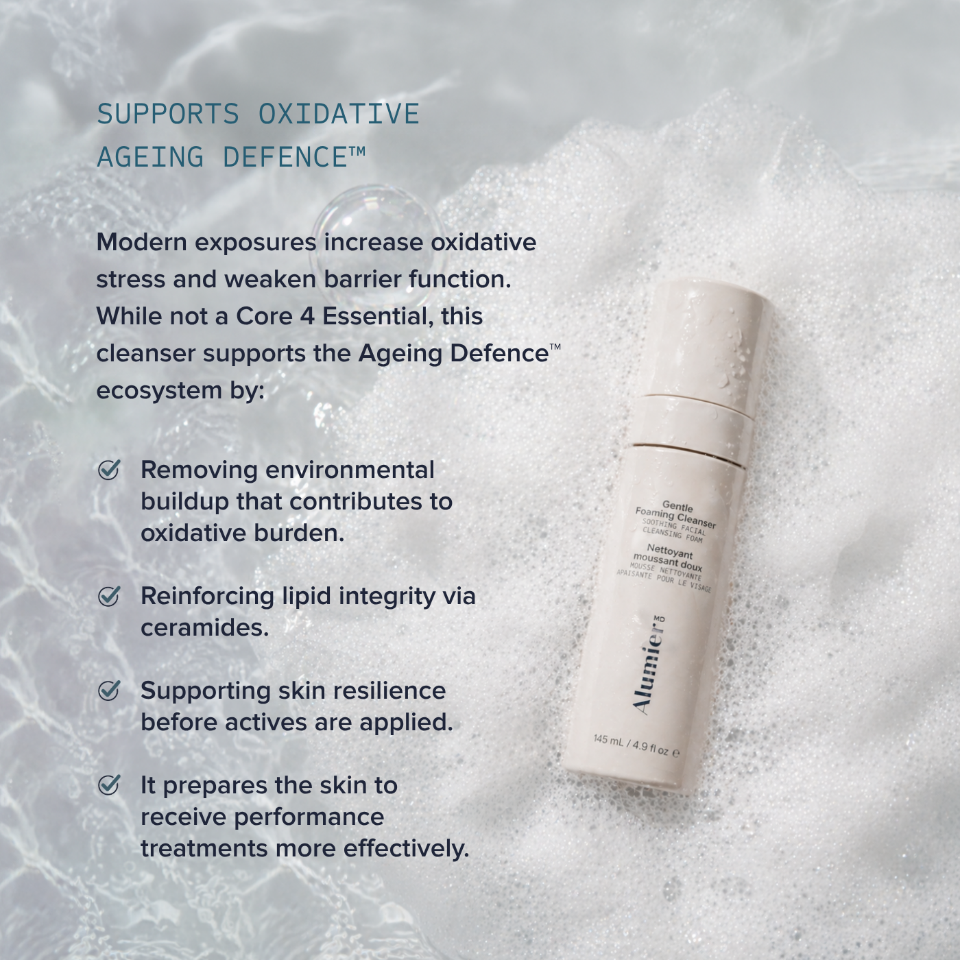 Gentle Foaming Cleanser Oxidative Ageing