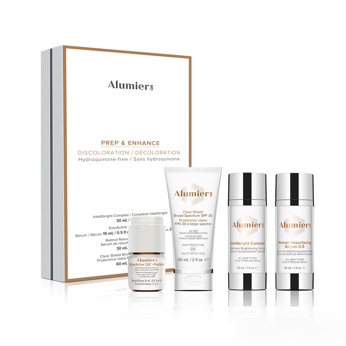 Prep & Enhance Kit Discolouration