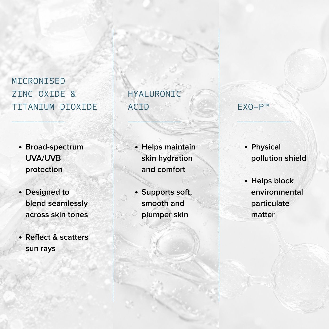 Sheer Hydration Versatile Tint Ingredients